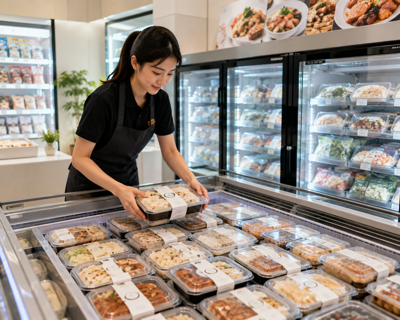 Mô hình kinh doanh thực phẩm đông lạnh và món chế biến sẵn